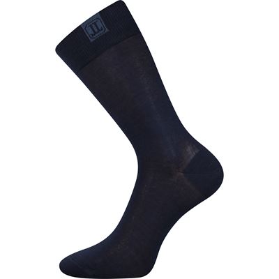 Men's formal socks DESTYLE made of mercerised cotton DARK BLUE