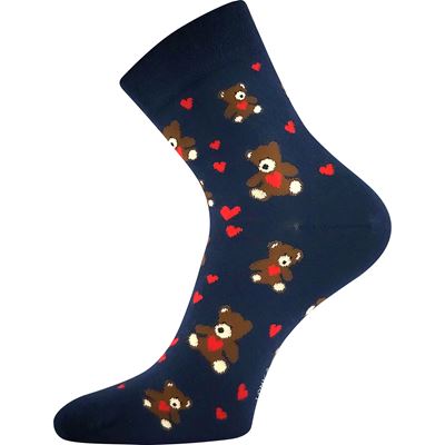 DEVIVE funny dress socks with BEAR pictures