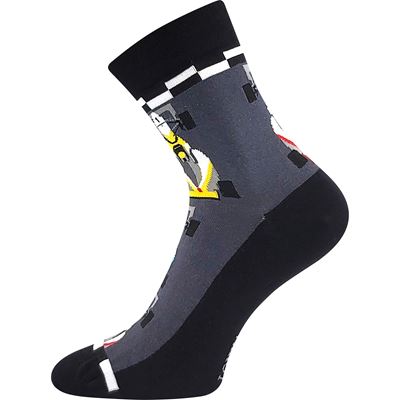 DEVIVE funny dress socks with FORMULE images