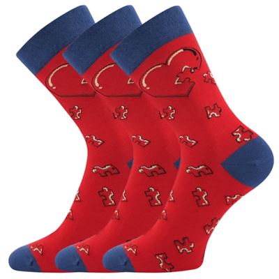 DEVIVE funny dress socks with HEART II images