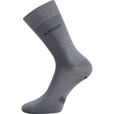 Thin merino socks DEWOOL with silver ions LIGHT GREY