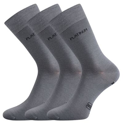 Thin merino socks DEWOOL with silver ions LIGHT GREY