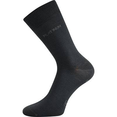 Thin merino socks DEWOOL with silver ions DARK GREY