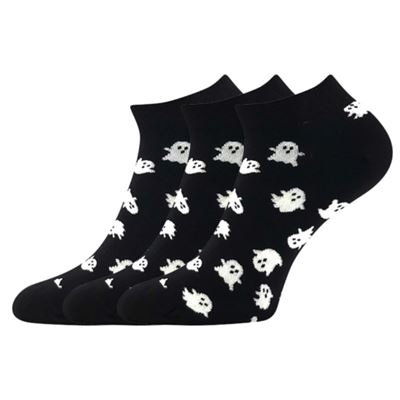 DEWOW colourful socks with GHOST designs