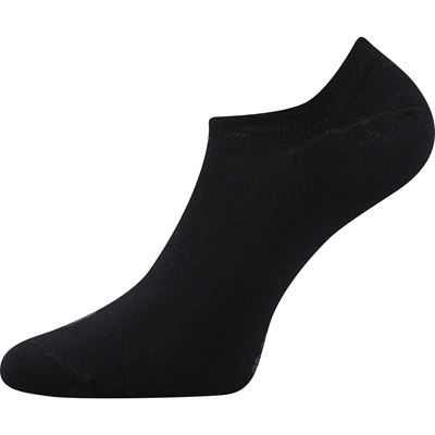 Extra low bamboo socks DEXI black