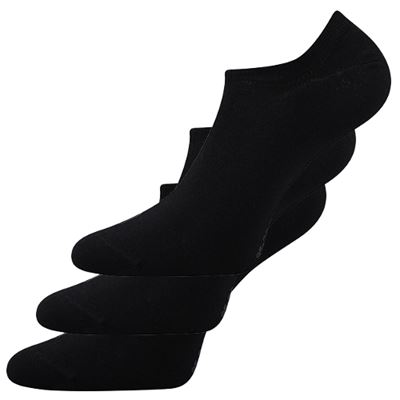 Extra low bamboo socks DEXI black