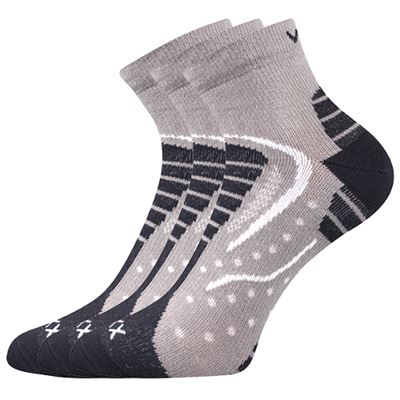 DEXTER thin sports socks, light grey