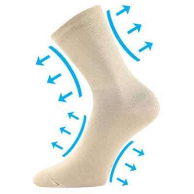 DIACOTTONIX super stretch socks for diabetics BEIGE