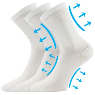 DIACOTTONIX super stretch socks for diabetics WHITE Lonka 126865 2