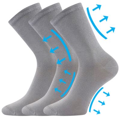DIACOTTONIX super stretch socks for diabetics LIGHT GREY Lonka 126866 2