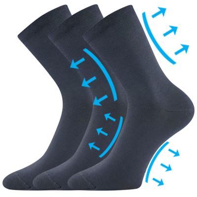 DIACOTTONIX super stretch socks for diabetics DARK GREY Lonka 126867 2