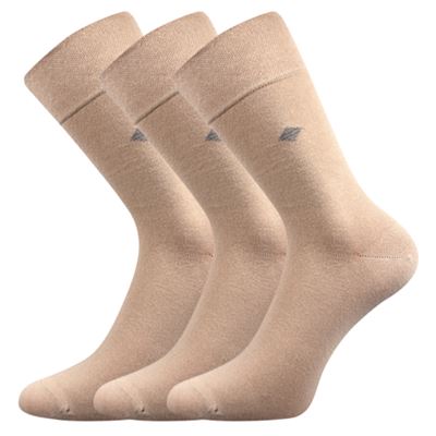 Men's formal socks DIAGON beige
