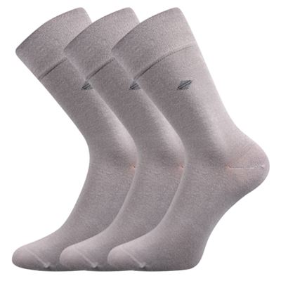 Men's formal socks DIAGON light grey