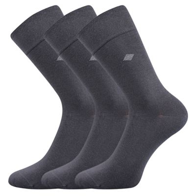 Men's formal socks DIAGON dark grey