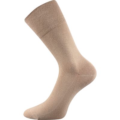 Thin single-colour socks DIAGRAM beige