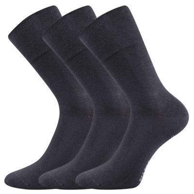 Thin single-colour socks DIAGRAM dark grey