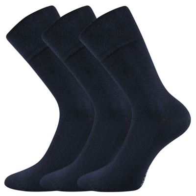 Thin single-colour socks DIAGRAM dark blue