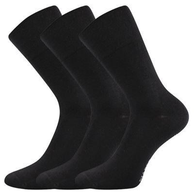 Thin single-colour socks DIAGRAM black