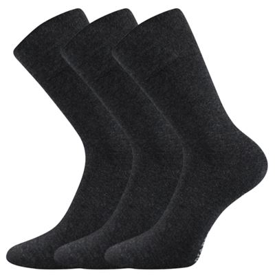 Thin single-colour socks DIAGRAM anthracite melange