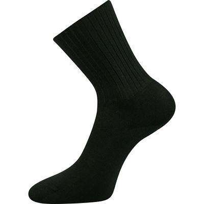 DIARTEN medicine socks with non-constricting cuff BLACK