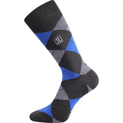 Trendy DIKARUS formal square socks, colourful B (3 pairs)