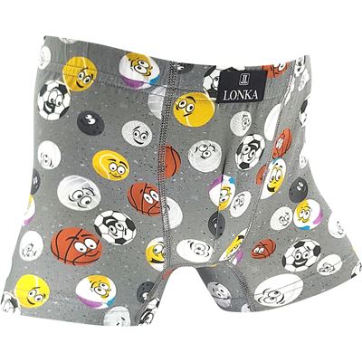 DINGO boys' cotton boxer shorts BALLS