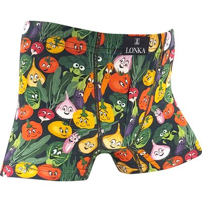 DINGO boys' cotton boxer shorts VEGETABLES