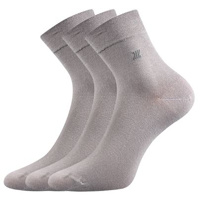 Men's formal socks DION light grey