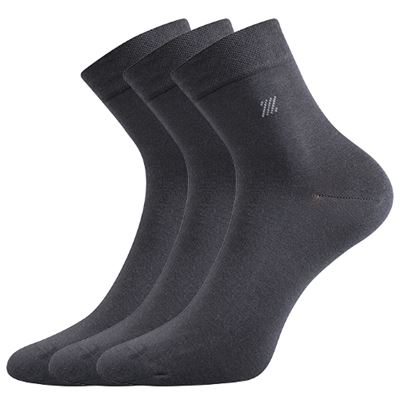 Men's formal socks DION dark grey