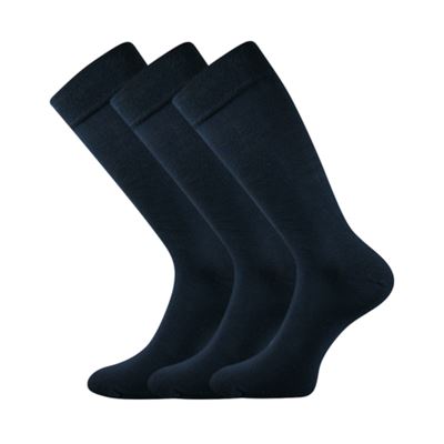 Men's high formal socks DIPLOMAT dark blue
