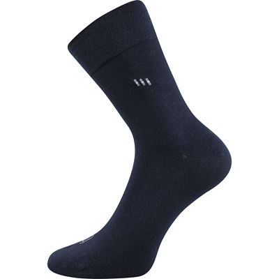 Men's formal socks DIPOOL dark blue