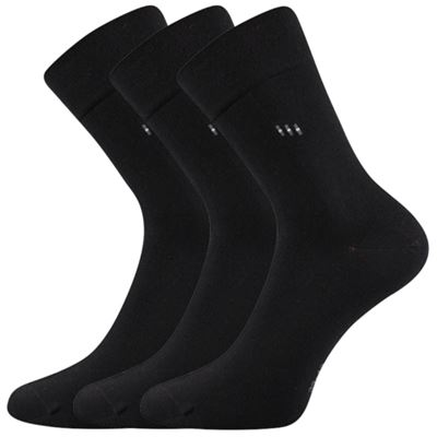 Men's formal socks DIPOOL black