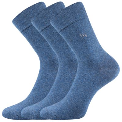 Men's dress socks DIPOOL jeans melé