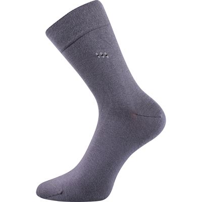 Men's formal socks DIPOOL grey