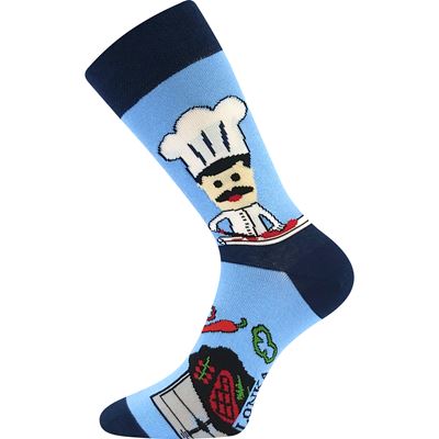 Trendy socks paired 1+1 DOBLE with COOK images
