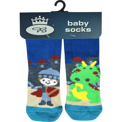 Baby socks, paired 1+1 DORA boys