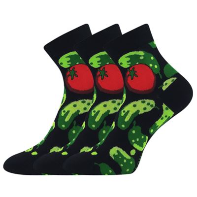Funny DORWIN socks with CUCUMBER pictures