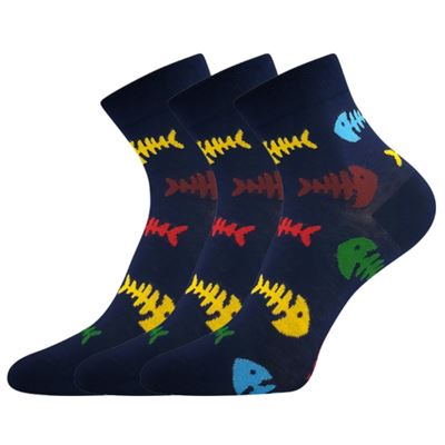 Funny DORWIN socks with FISH pictures