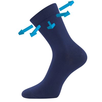 DRBAMBIK dark blue bamboo medicine socks