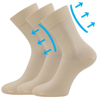 DRMEDIK beige cotton medical socks Lonka 123448 2