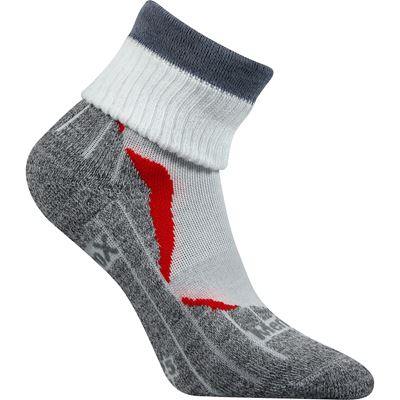 DUALIX double-layer merino thermo socks with silver WHITE