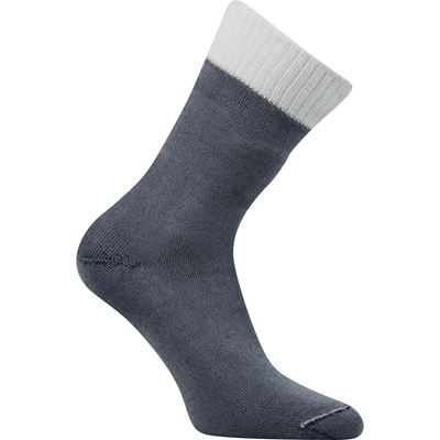 DUALIX double-layer merino thermo socks with silver WHITE