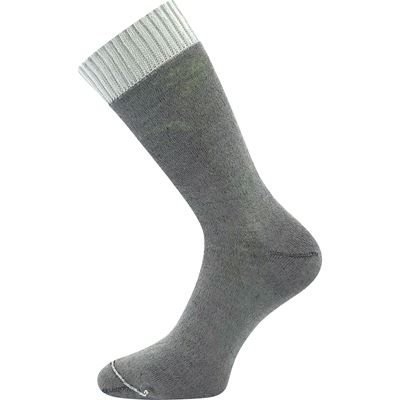 DUALIX double-layer merino thermo socks with silver LIGHT GREY