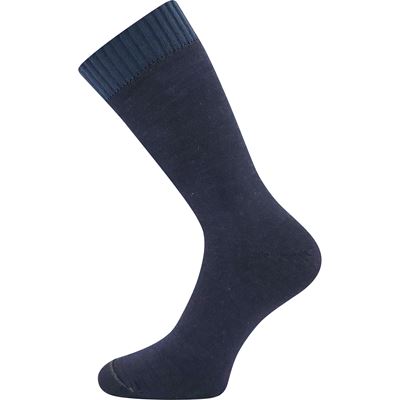 DUALIX double-layer merino thermo socks with silver DARK BLUE