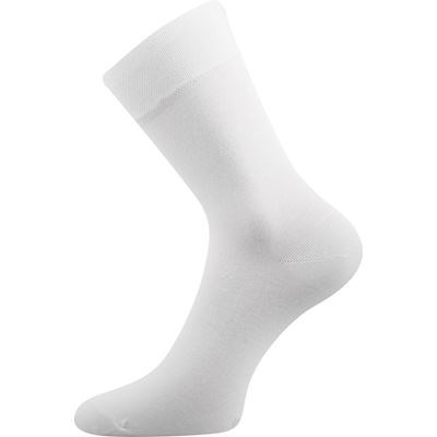 DYPAK single-colour socks made of modal WHITE