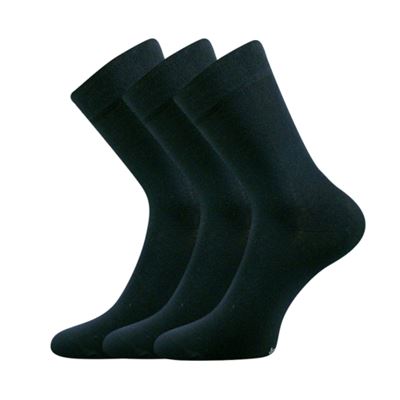DYPAK single-colour socks made of modal DARK BLUE