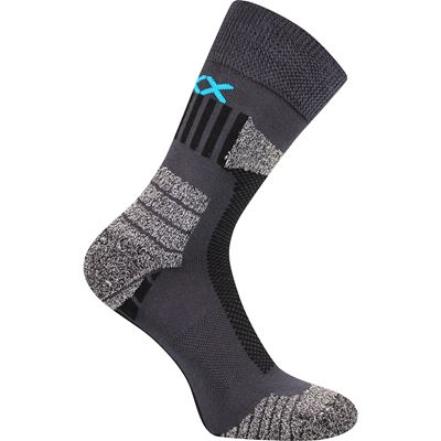 EGOIST anatomically shaped trekking socks, DARK GREY