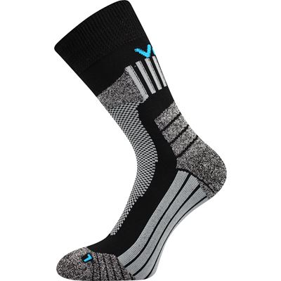 EGOIST anatomically shaped trekking socks BLACK