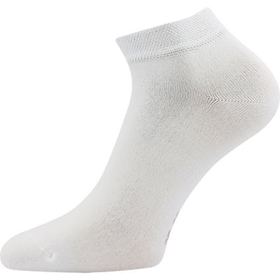 EKOS short bamboo socks, 3 pairs, WHITE