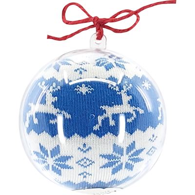 ELFI Christmas socks as a tree decoration BLUE